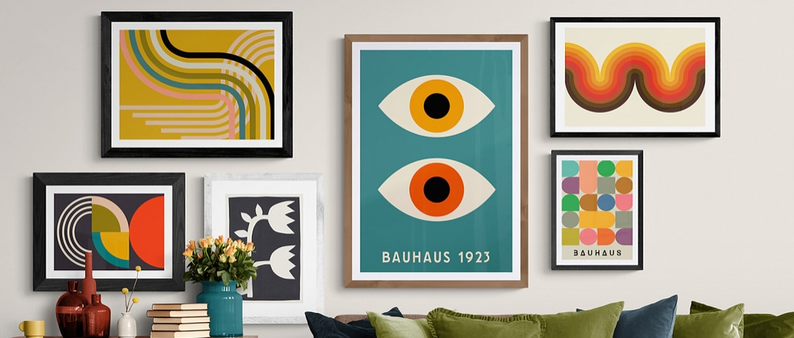 mid century modernist art